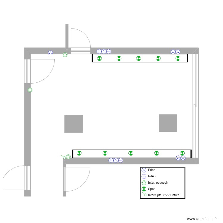 Salon. Plan de 0 pièce et 0 m2