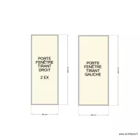 PORTE-FENÊTRES CHAMBRE 2,3 ET 4