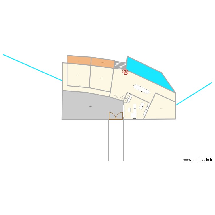 RENAISSANCE 2 PERSO. Plan de 12 pièces et 589 m2