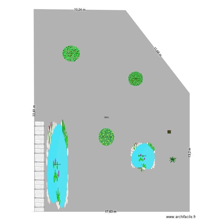 arrosage. Plan de 0 pièce et 0 m2