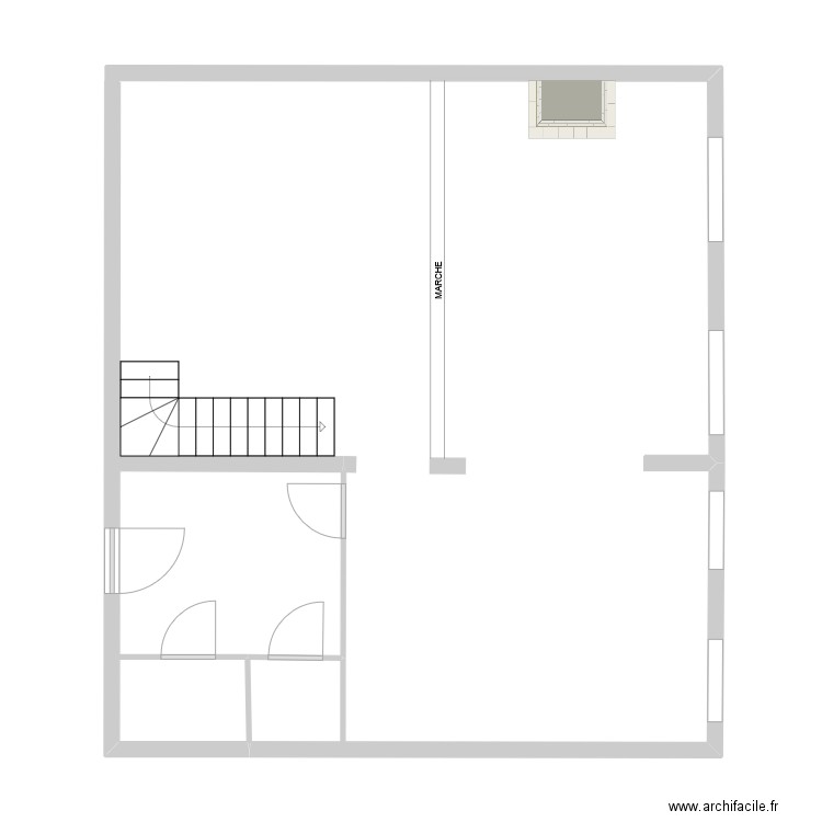 RIZZO rdc non-coté. Plan de 0 pièce et 0 m2