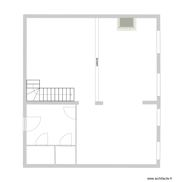 RIZZO rdc non-cot&eacute;. Plan de 
