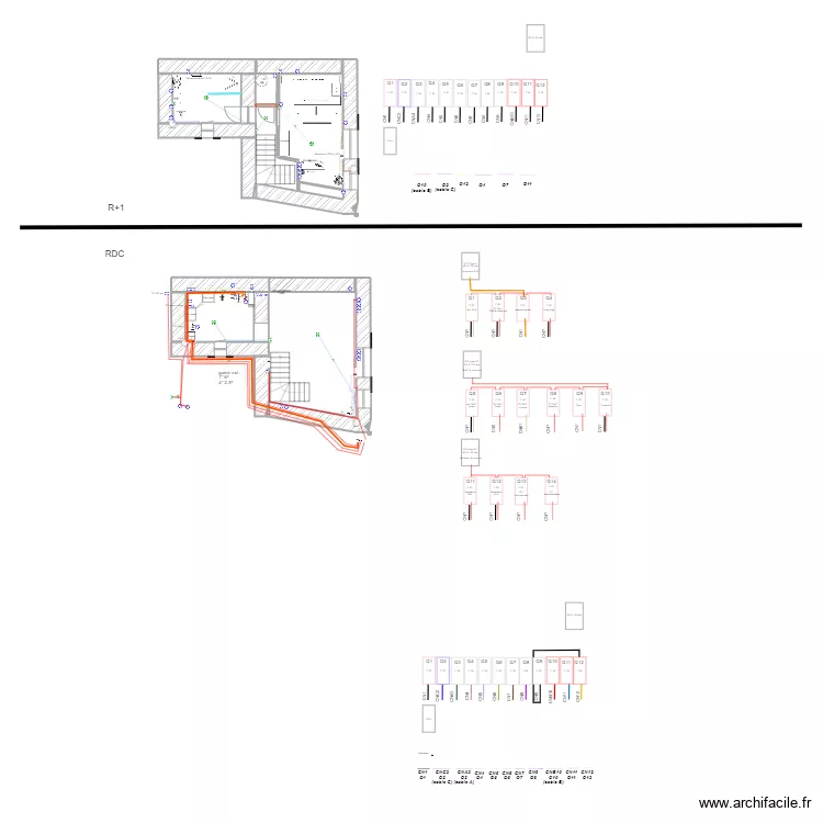 Plan Julie projet 06/02. Plan de 