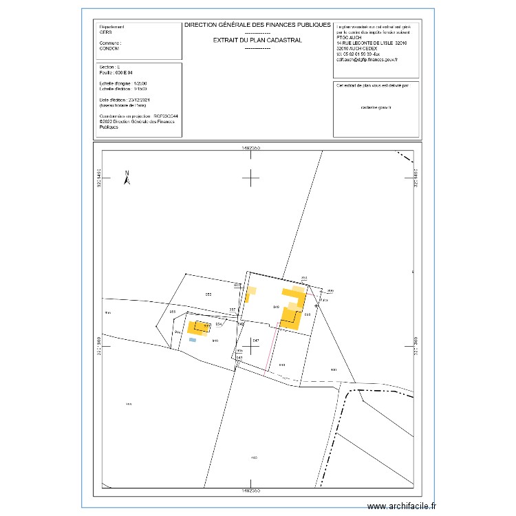 PLAN CONDOM. Plan de 0 pièce et 0 m2