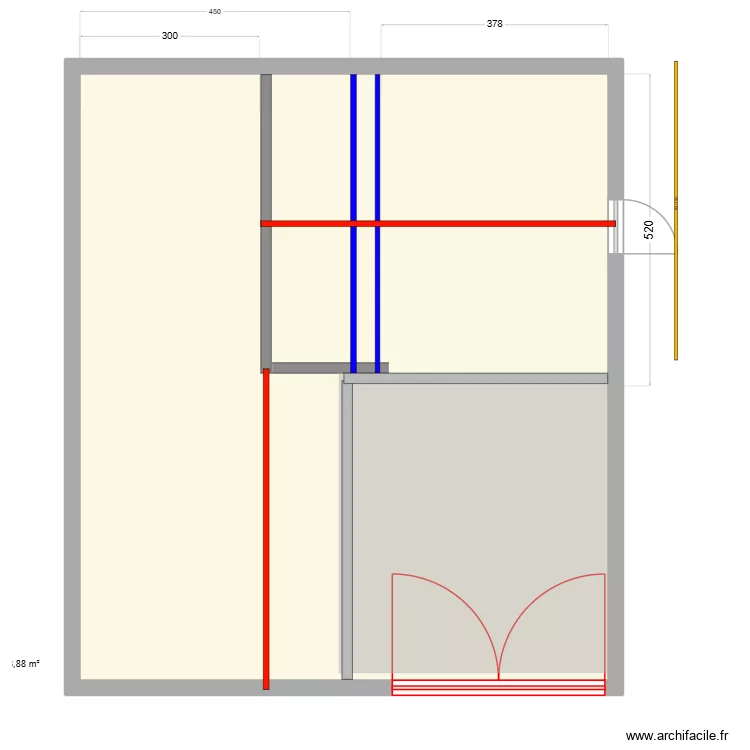 grange5. Plan de 1 et 89 m² grange5. Plan de 1 et 89 m²