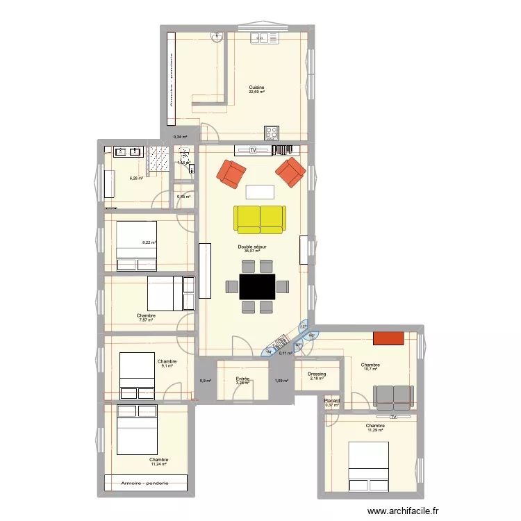 Plan nanou - nouvelle sub. Plan de 18 et 133 m² Plan nanou - nouvelle sub. Plan de 18 et 133 m²