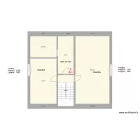 plan maison &eacute;tage ap&egrave;s