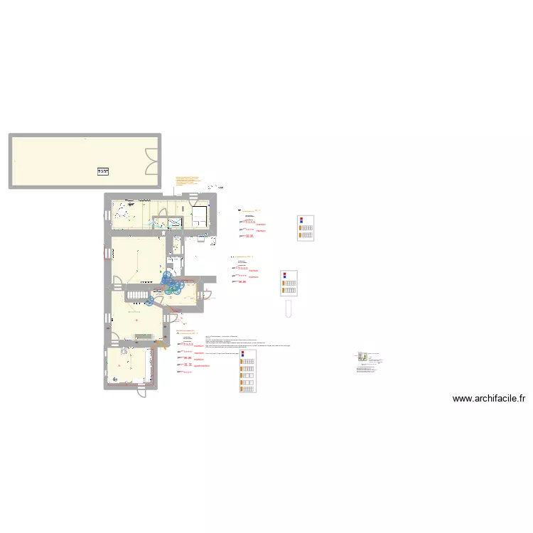 ontwerp electra en installatie v5 dec25. Plan de 26  et 277 m²
