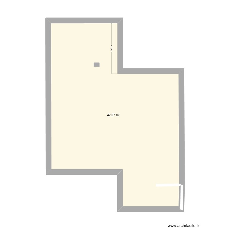 EXtension jardin. Plan de 0 pièce et 0 m2
