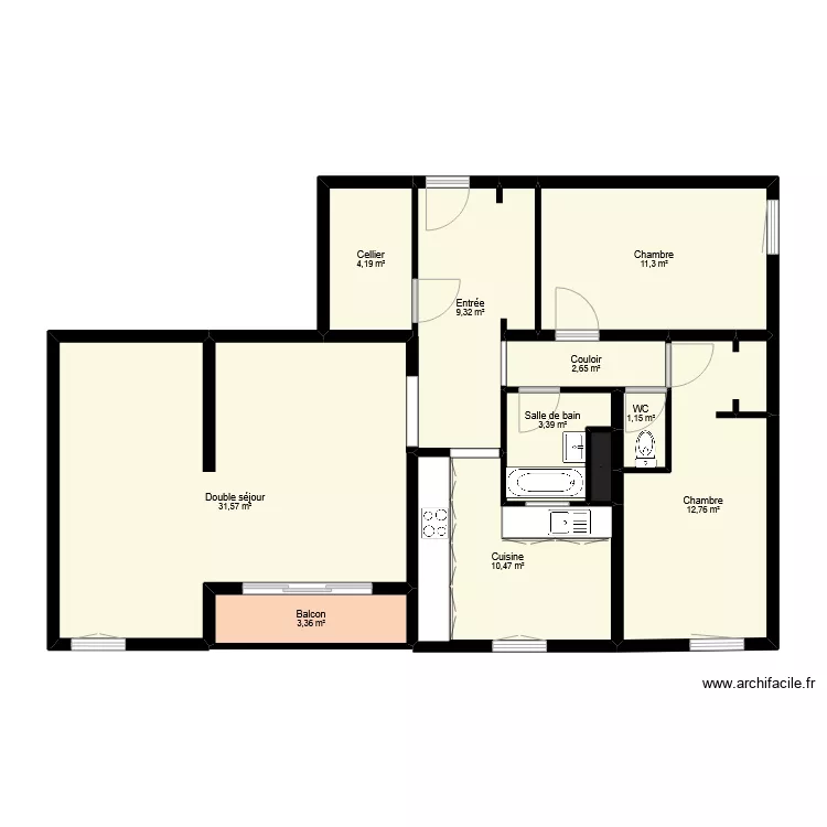 LOPEZ petite garrigue. Plan de 