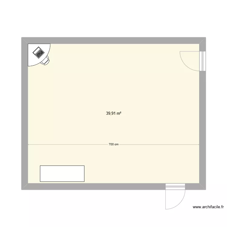 Christelle V2. Plan de 