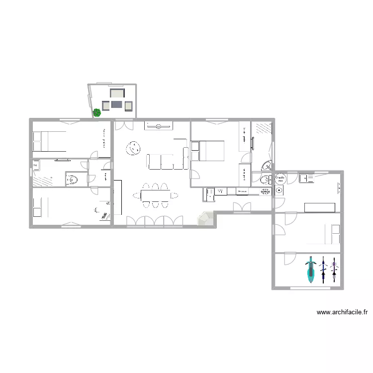 Gloriant. Plan de Gloriant. Plan de