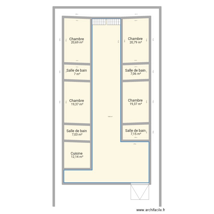 Aaaaa. Plan de 0 pièce et 0 m2