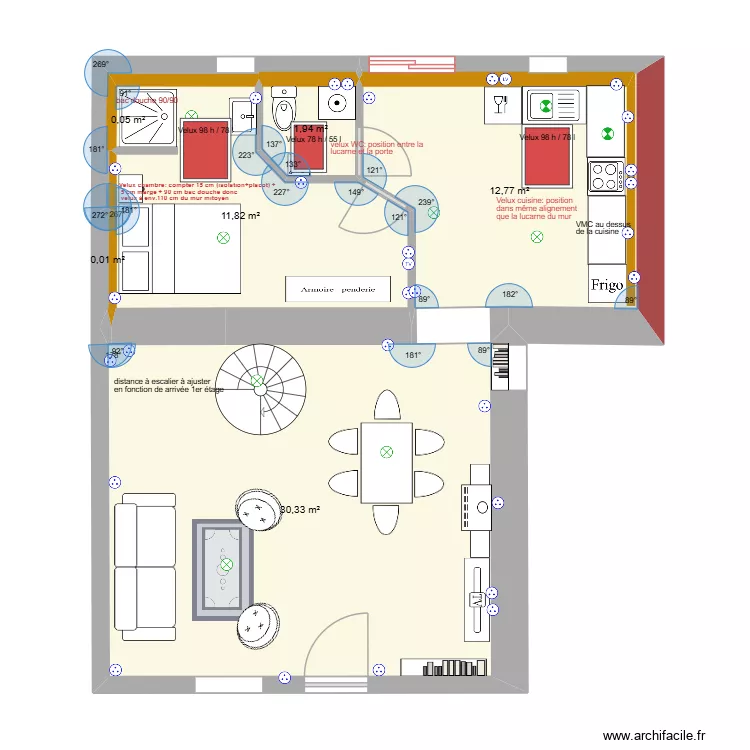 RDC Bodiguel milieu 8. Plan de 