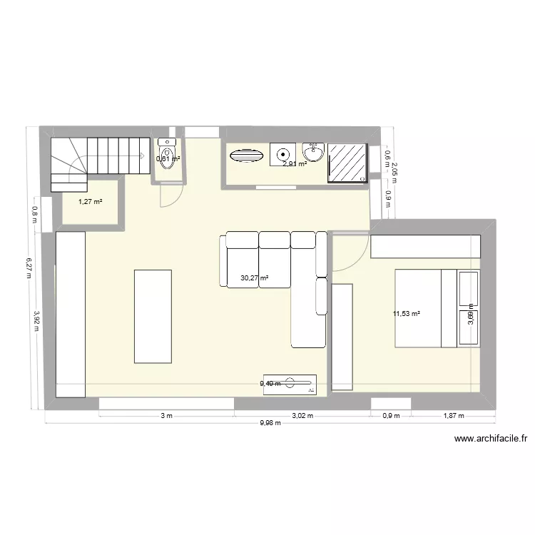 plan pointe RDC ESSAI. Plan de 