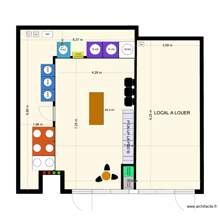 LAVERIE BEGUEY. Plan de 0 pièce et 0 m2