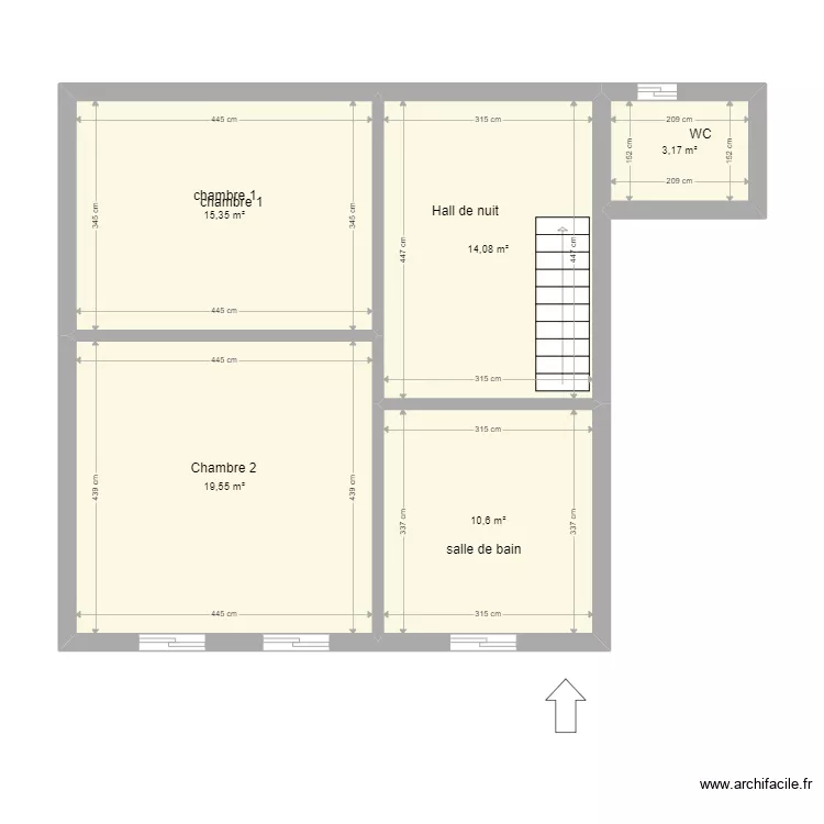 fauvillers 1a. Plan de 