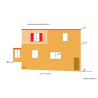 coupe topographique apr&egrave;s travaux