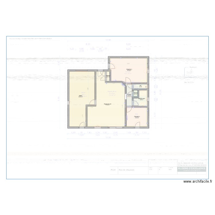 Alain Villeversure. Plan de 0 pièce et 0 m2