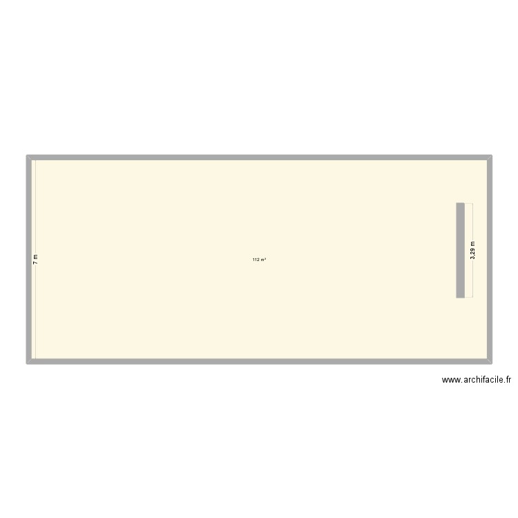 Essai Ferrieres 1. Plan de 1 pièce et 112 m2