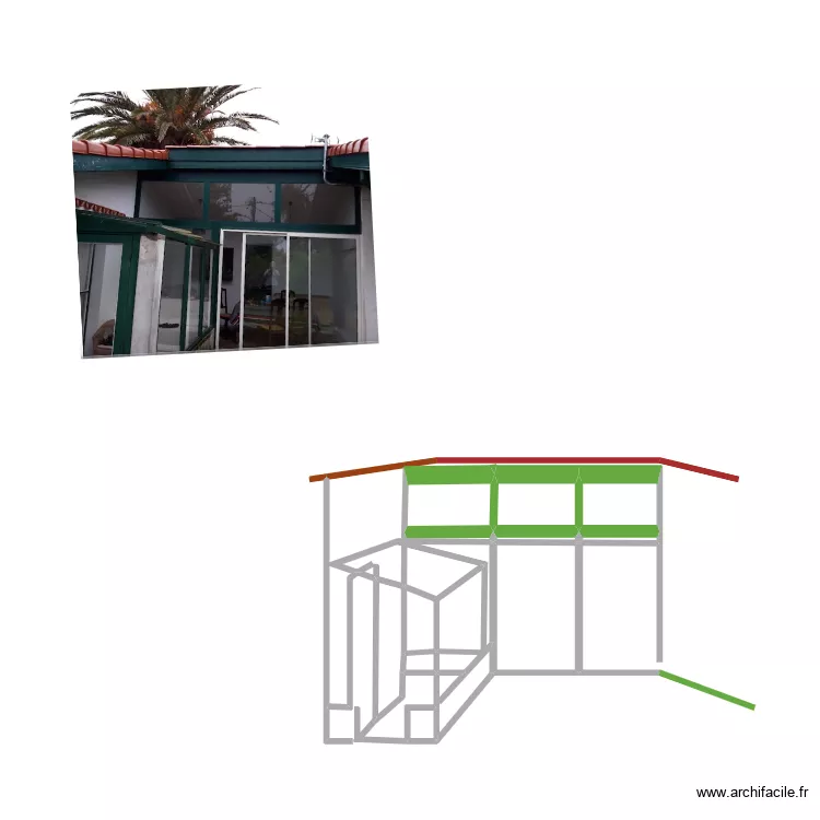 facade lilia. Plan de 