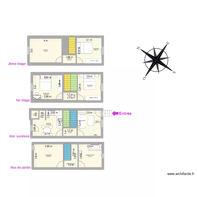 CLAUDEL VITTEL 1. Plan de 