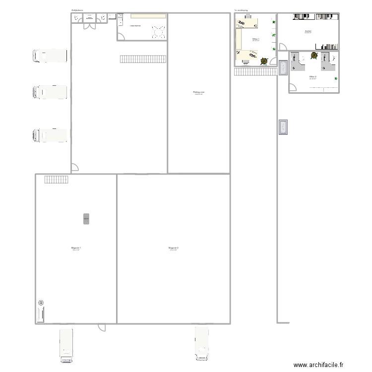 Collibry plan. Plan de 10 pièces et 583 m2