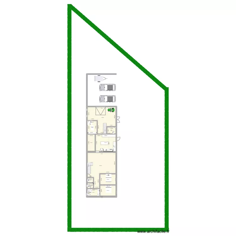 global pro. Plan de 12  et 145 m²