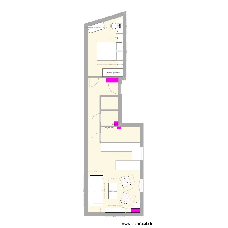 Plan Edgar. Plan de 0 pièce et 0 m2