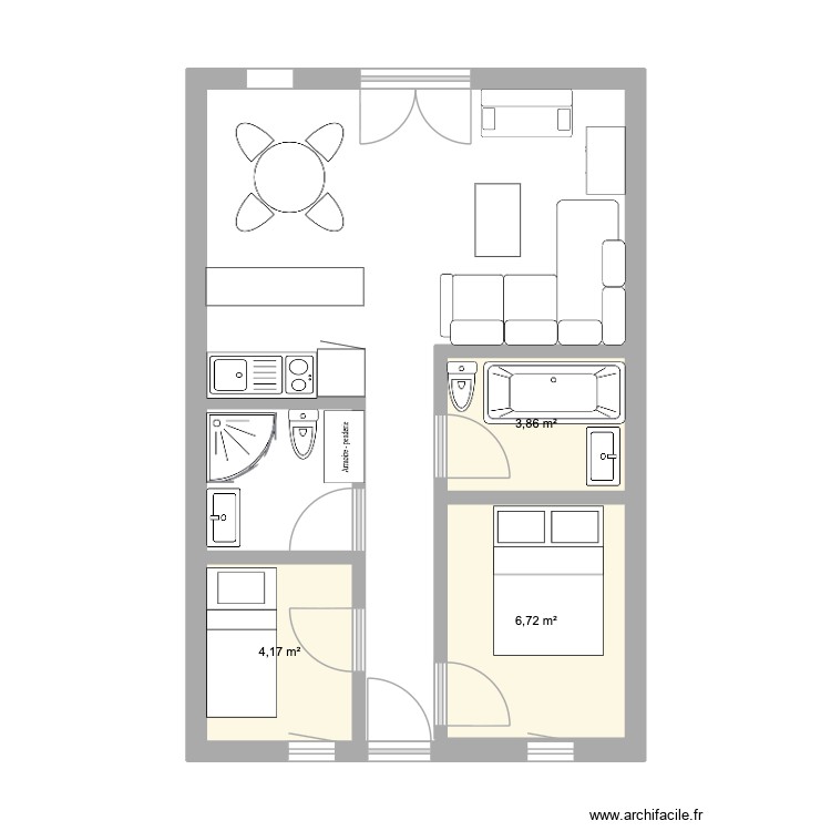 alpaga. Plan de 0 pièce et 0 m2