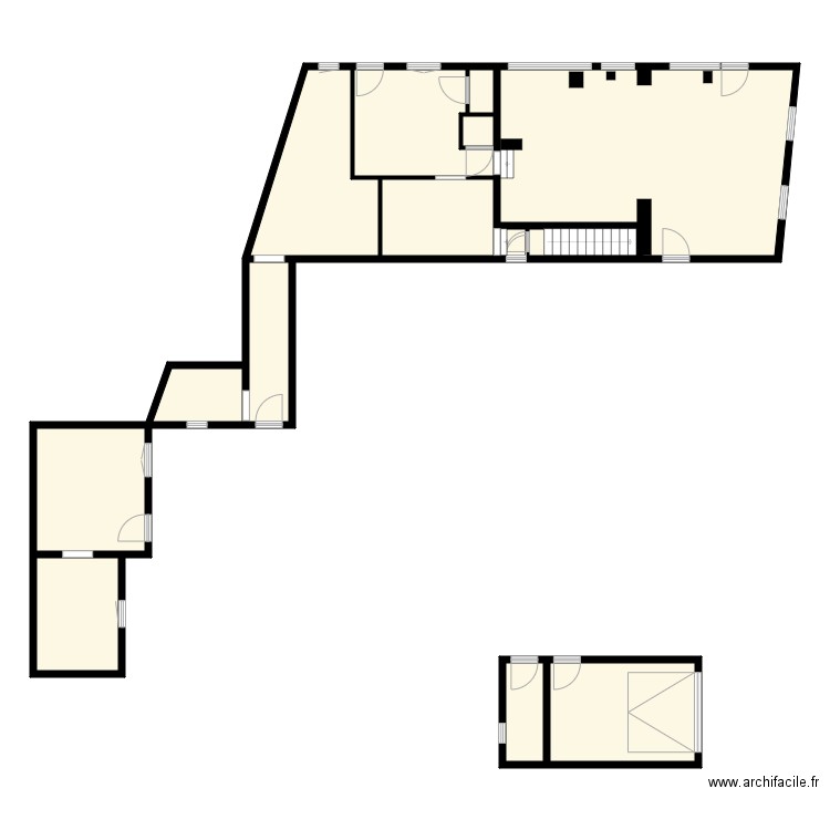 HERAMBERT RESTO. Plan de 15 pièces et 160 m2
