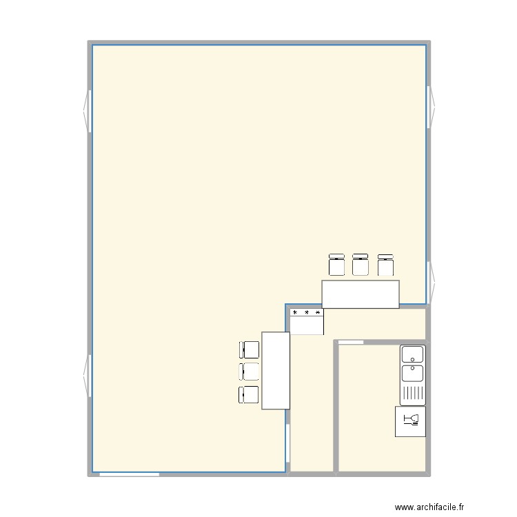 Studio des Freres . Plan de 0 pièce et 0 m2