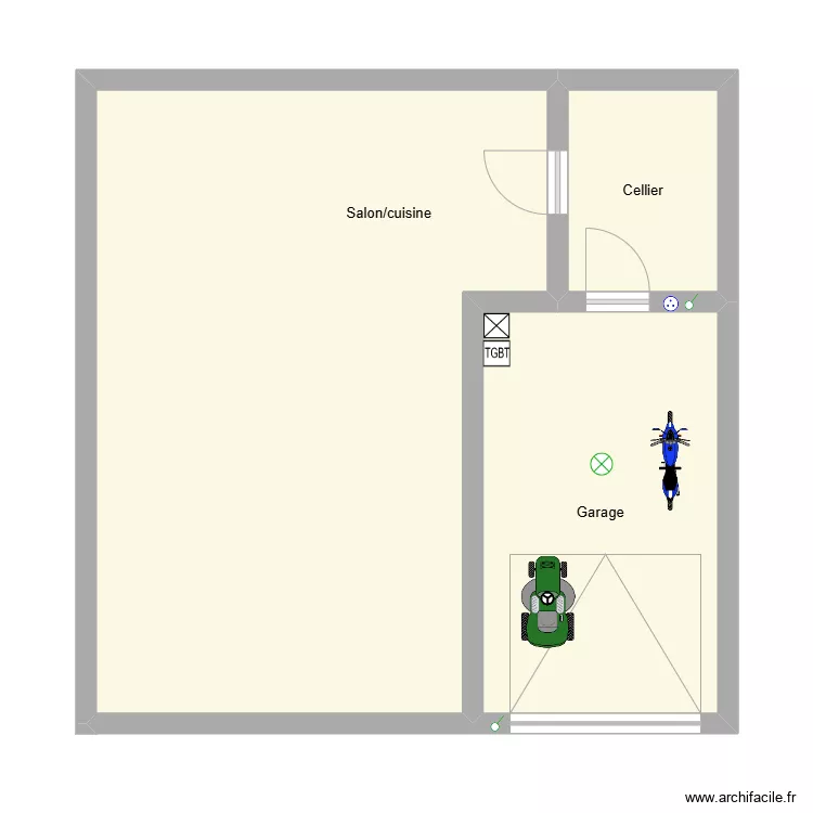 DOBBELAERE GARAGE. Plan de DOBBELAERE GARAGE. Plan de