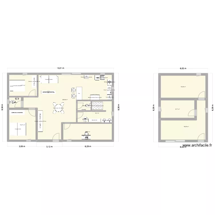 Essai PP 110 M2. Plan de 