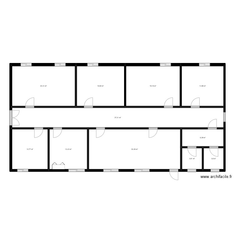 plan pearson vue. Plan de 11 pièces et 184 m2