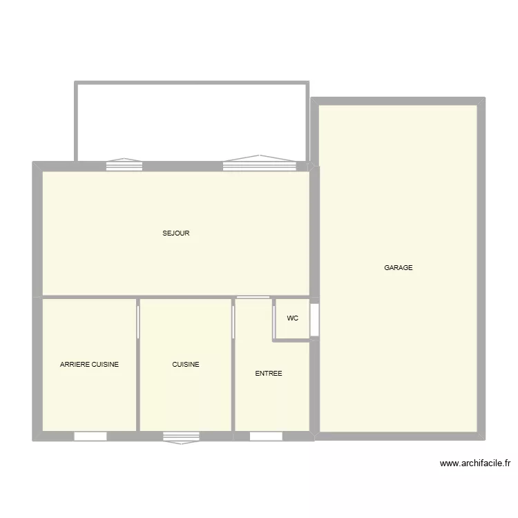 COCAGNE RDC. Plan de 6 et 88 m² COCAGNE RDC. Plan de 6 et 88 m²