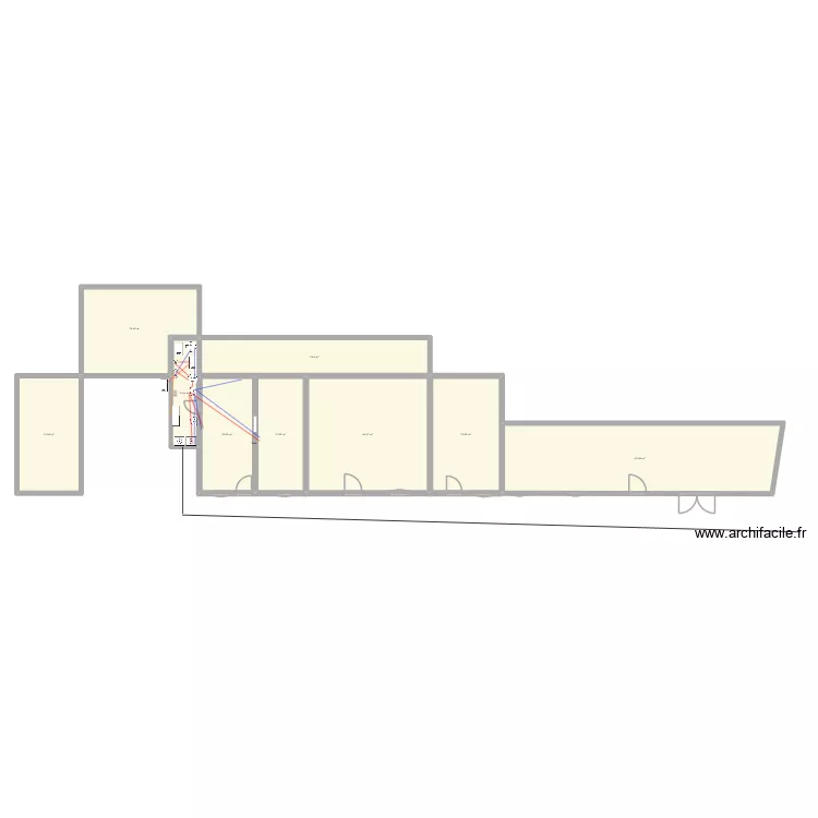 plan chaufferie. Plan de 9 pièces et 261 m²