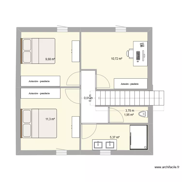 villa_flosoft_2. Plan de 5 et 39 m² villa_flosoft_2. Plan de 5 et 39 m²