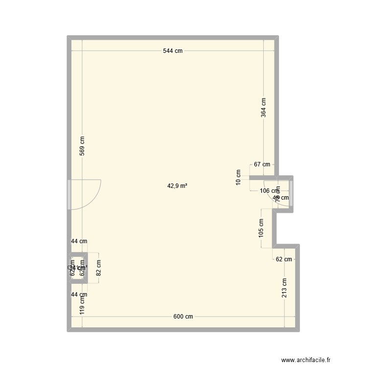 AppartementTotal. Plan de 0 pièce et 0 m2