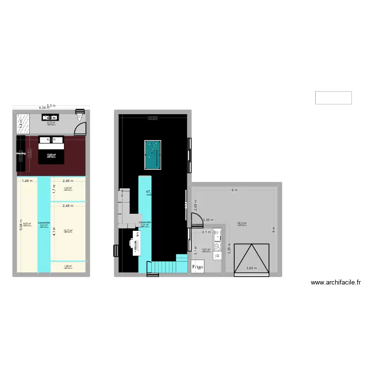 plan maison etage. Plan de 11 pièces et 145 m² plan maison etage. Plan de 11 pièces et 145 m²