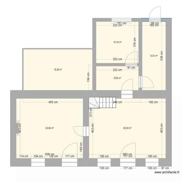 RDC Le minihic sur rance. Plan de RDC Le minihic sur rance. Plan de