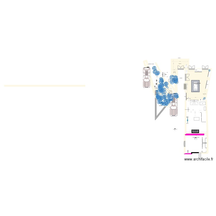 GADENCOURT2. Plan de 41 pièces et 40 m2