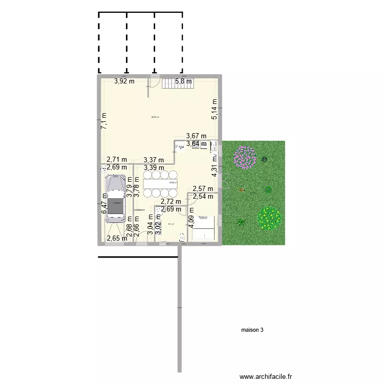 Grange mercy le bas 1. Plan de 
