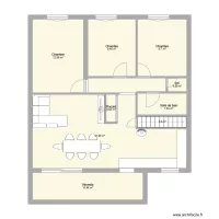 Maison futur avec meuble