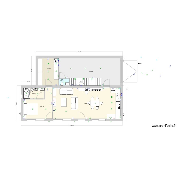 GARVAN 1 - v3.1. Plan de 14 pièces et 196 m2