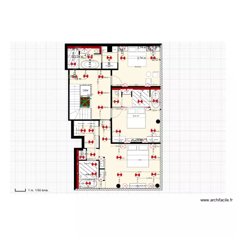 PLAN ELEC COTES MAJ. Plan de 
