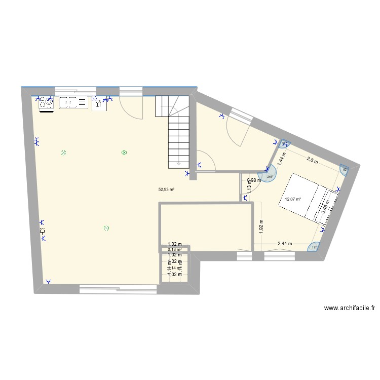 NORT. Plan de 0 pièce et 0 m2