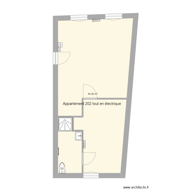 APPARTEMENT 202. Plan de 0 pièce et 0 m2
