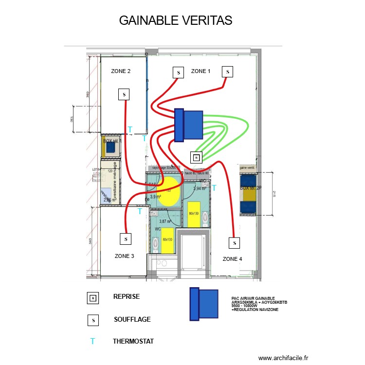 GAINABLE VERITAS. Plan de 0 pièce et 0 m2