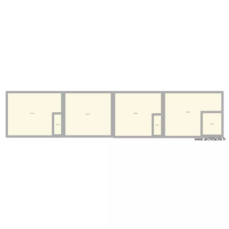 etage centre. Plan de 7 et 193 m² etage centre. Plan de 7 et 193 m²